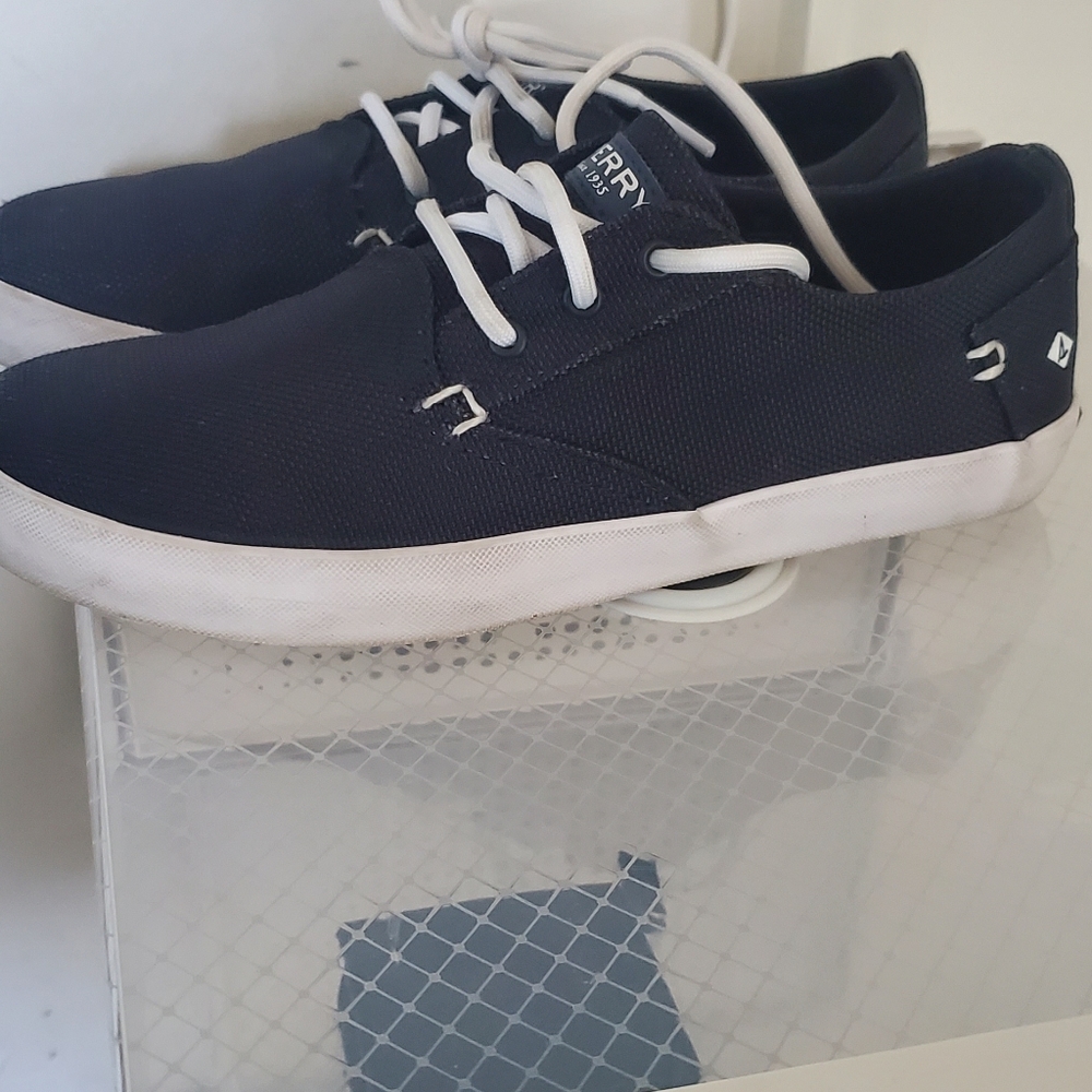 Sperry Boy Black Casual Sneakers